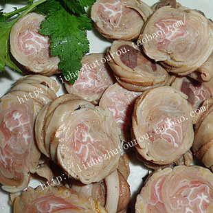  南京特产 六合农村土菜 盐水鸭肠卷 私房菜 清爽不油腻 下酒菜