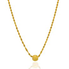 婚庆饰品 生日礼物 镀金项链 高仿<span class=H>黄金</span>项链 水波链转运珠沙金项链