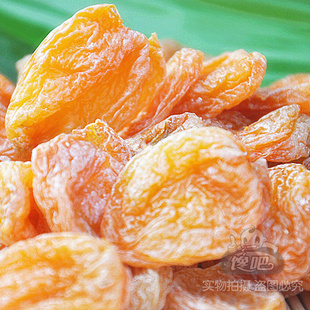  【馋吧】特级黄梅杏干（去核）雪花杏肉250g 酸甜可口，垂涎欲滴