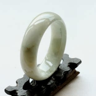  瓦城翡翠/天然翡翠A货/缅甸翡翠手镯/翡翠玉镯子/国家级证书 JS