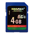 胜创Kingmax SD 4G SDHC Class4 存储卡 内存卡 相机卡 SD卡