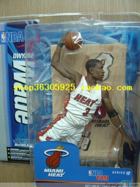 兰NBA篮球人偶模型12代 热火队 总决赛MVP