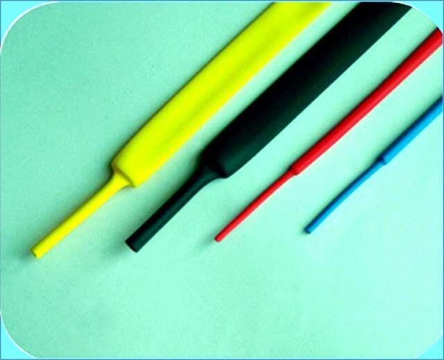 今日特价批发热缩套管红色Ф2收缩管2MM黄色环保热缩管2MM125度