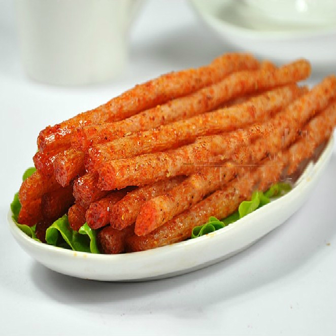 麻辣诱惑素食牛板筋...