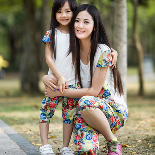 酷玩e代2014春夏装新款<em>母女装</em>亲子装韩版短袖