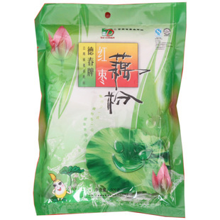  5袋包邮 德春牌红枣藕粉500g云南特产澄江莲藕粉 代餐食品冲饮品