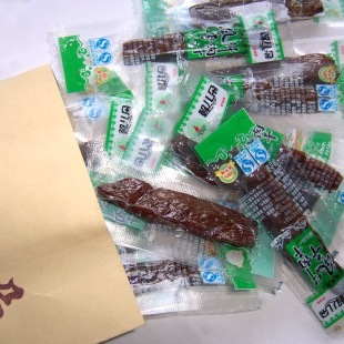  舌尖上的中国内蒙古特产斡儿朵风干牛肉干 好吃休闲零食