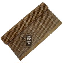 高级御之味卷寿司工具碳化竹帘碳化寿司帘 出口等级 加粗加大精工