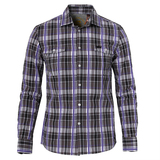 JACKJONES 杰克琼斯 正品 夏季新品 男士衬衫 长袖 格子 Z1105041