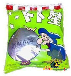  年货 特价膨化 经典小食零食 儿时的回忆*卜卜星*海鲜味
