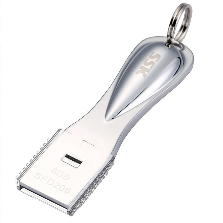SSK飚王 u盘8G  <span class=H>E</span><span class=H>7</span> 水滴造型 优盘 防水优盘 u盘8g正品特价包邮