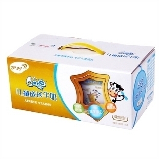  伊利QQ星儿童成长牛奶 健骨型 益智型 均衡营养190ml*15盒 满包邮