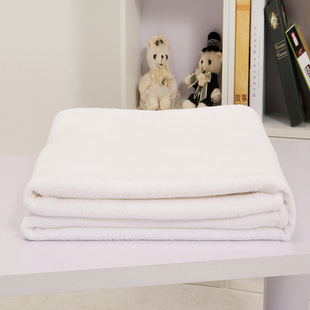 白色毛毯纯色拍照背景毯珊瑚，绒毯法兰绒床单铺床毯子，单人双人纯白