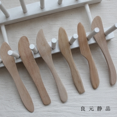 良元静品 榉木无漆黄油刀 奶油刀 果酱抹刀 实木包饺子馅刀 无印|ruв категории посуда, посуда, Западная инструмент - от Buy2taobao.com для оказания профессиональной услуги покупки агента Taobao