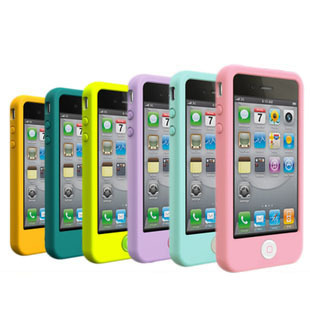 正switcheasy适用于colorsiphone5s，手机壳苹果5硅胶聪明豆保护套
