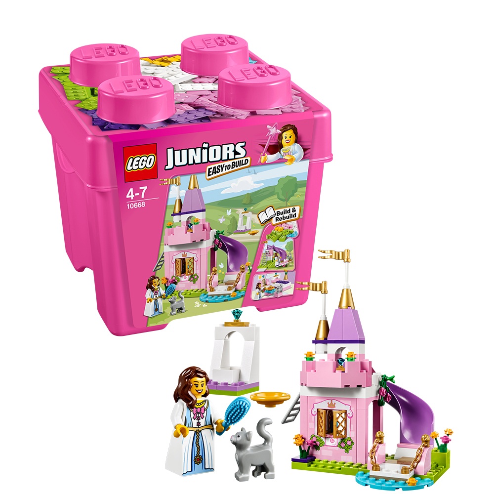 乐高小拼砌师系列10668公主的城堡LEGO JUNIORS 积木玩具益智