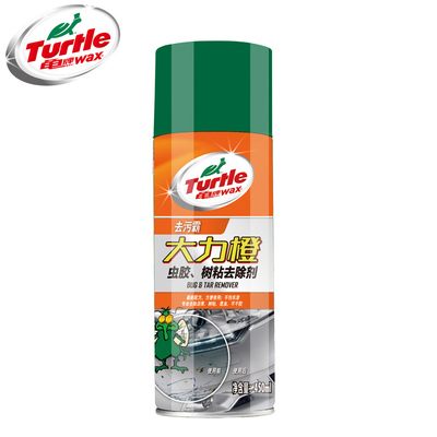 龟牌 汽车漆面虫胶去除剂树粘去除泡沫G-526不伤车漆面去污用品