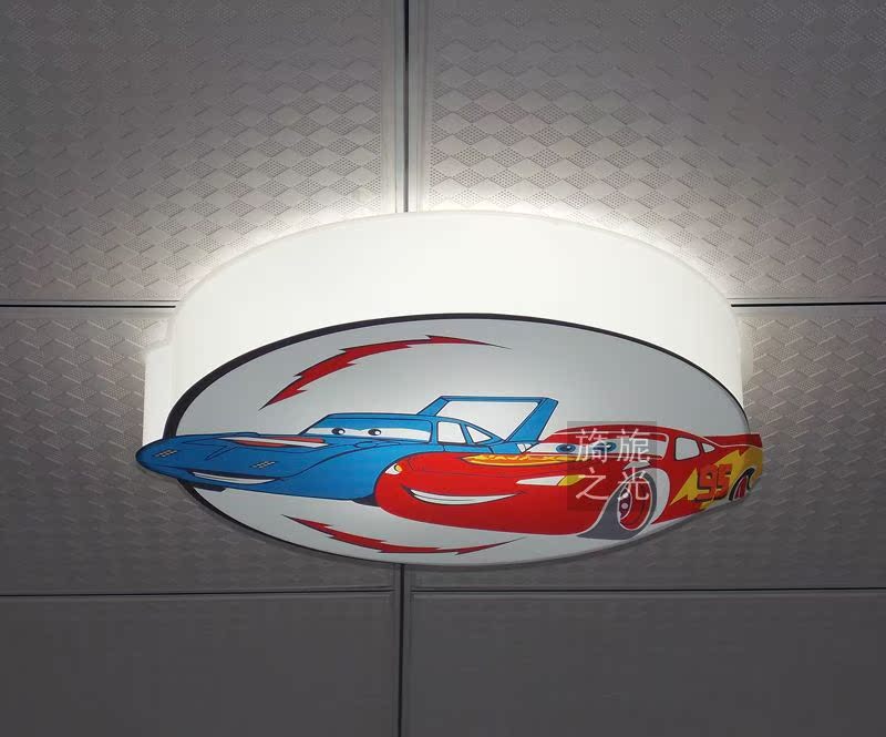 包郵 麥坤汽車總動員吸頂燈LED兒童燈兒童房燈飾燈具在類目 家裝主材, 燈具燈飾, 吸頂燈中 - 來自Buy2taobao.com提供專業的淘寶代購服務