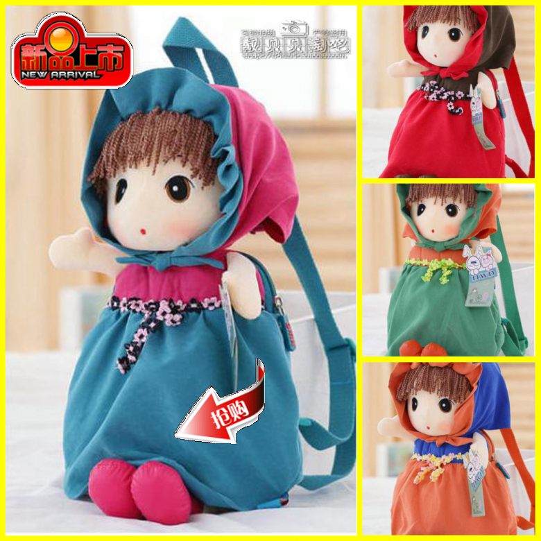 children Bag Backpack Little girl Bag Fashion princess knapsack new pattern lovely leisure time Ragdoll girl studentin the Toy/Childs/Puzzle/Building block/Model , Bags for children/Backpack/Bags , Schoolbag category - from Buy2taobao.com to provide professional Taobao agent buy service