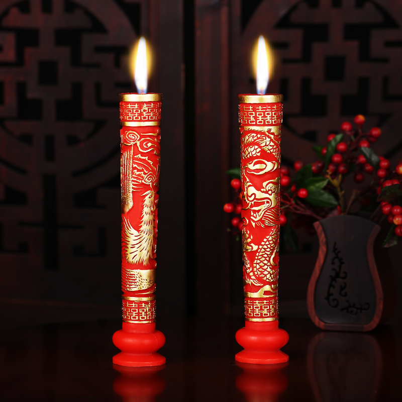 Amidst set Marriage room decorate arrangement Wedding candles Dragon on candle marry Wedding supplies Bridal candlein the Festive supplies/Gift , Candle category - from Buy2taobao.com to provide professional Taobao agent buy service