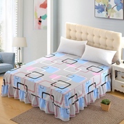 纯棉全棉床裙床罩床单，双人席梦思保护垫单人床，1.2m双人1.5m1.8米