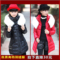 上下架计划:女童2014冬季新款中大童装高档羽绒服小女孩子连帽中长款外套衣服