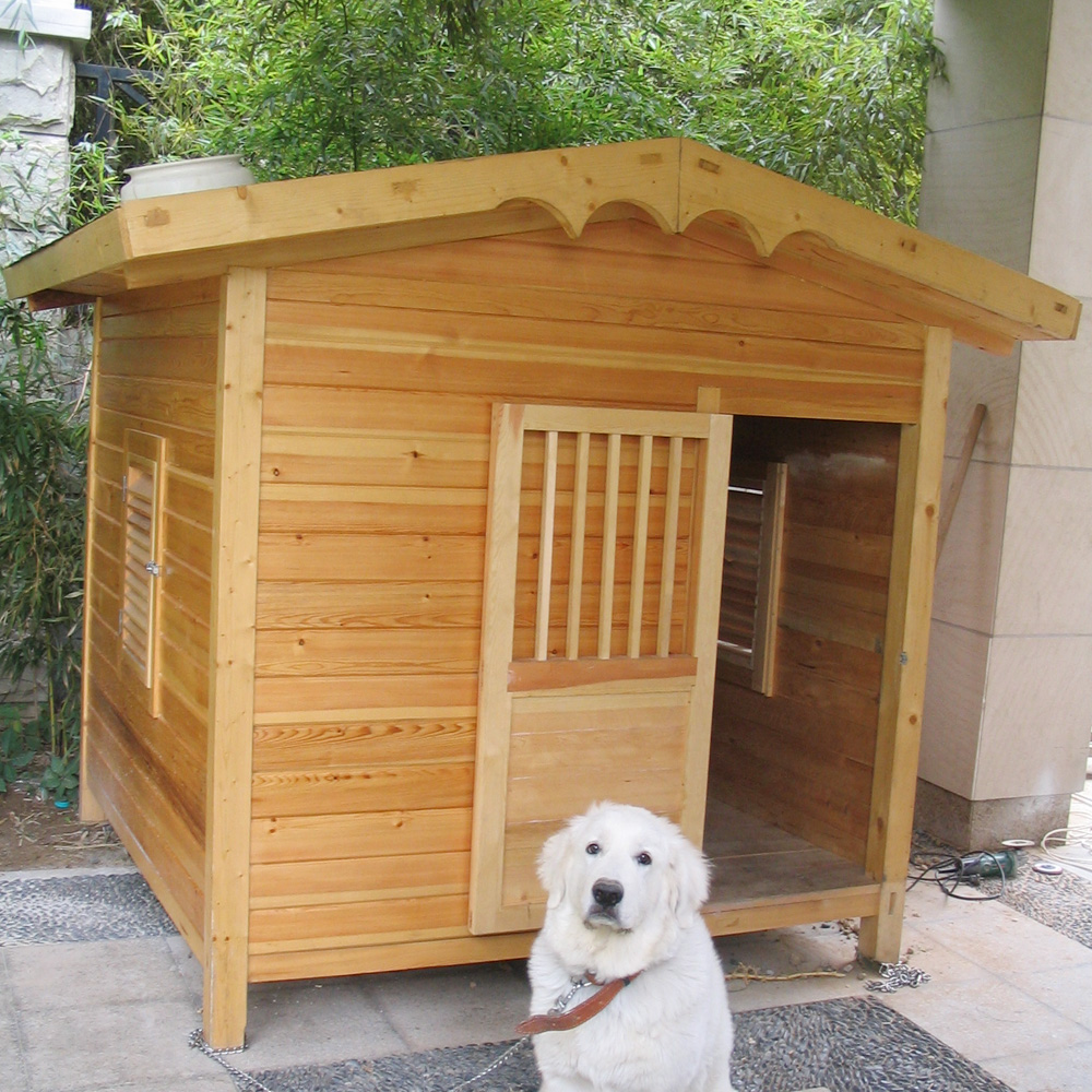 Solid wood Doghouse Carbonize woodiness Cage outdoors courtyard waterproof large Golden Retriever dog Tibetan mastiff Teddy kennelin the Pet/Pet food and supplies , Cat/Dog Supplies , Nest/House/Tent category - from Buy2taobao.com to provide professional Taobao agent buy service