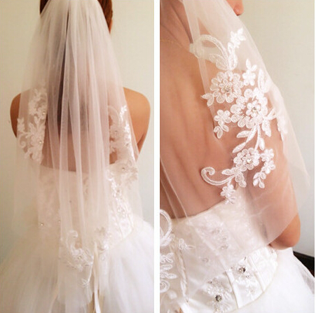 Korean bride Headdress new pattern White Lace Headdress Exit quality Lace have cash less than that is registered in the accounts Headdress Specialsin the Accessories/Leather belt/Hat/Muffler , Wedding dress accessories , Veil category - from Buy2taobao.com to provide professional Taobao agent buy service