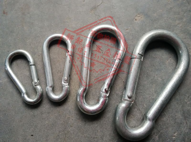 Galvanized Spring Connect buckle 6MM Spring hook 5mm Insurance deduction 8MM Security engaging Climbing mountaineering bucklein the Hardware/Tool , Mechanical Hardware , Hook/Grapple category - from Buy2taobao.com to provide professional Taobao agent buy service