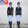瑞典进口儿童骑士服骑马服装比赛服装，训练服男女童马术比赛服装备