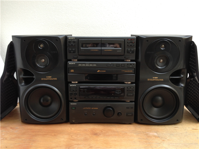 Imported Used A Computer Audio 90 Stereo Lbt N550k Sony Bookshelf