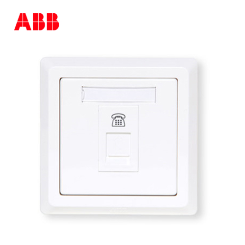 瑞士ABB 開關插座 德逸壹位電話插座RJ11 AE321在類目 電子/電工, 插座, 電話插座中 - 來自Buy2taobao.com提供專業的淘寶代購服務