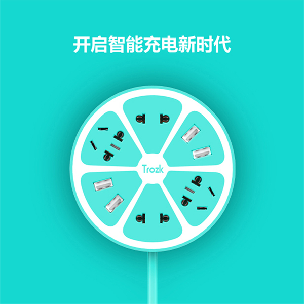 Trozk/ Turlock Lemon sprouting u station USB Charger originality lemon Inserted row Plug In Panel Smart Socketin the Smart devices , Smart Home , Smart power strip category - from Buy2taobao.com to provide professional Taobao agent buy service