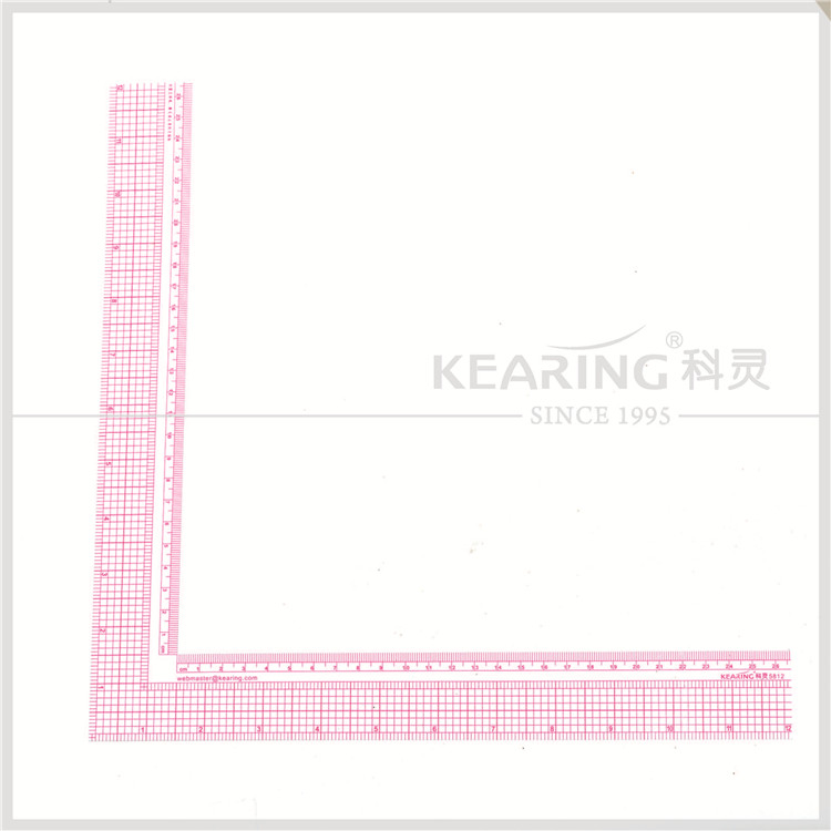 kearing科灵 服装专用尺 刻线内置式 直角尺 绘图测量用品5812在类目 电子词典/电纸书/文化用品, 绘图测量用品, 各类尺/三角板中 - 来自Buy2taobao.com提供专业的淘宝代购服务