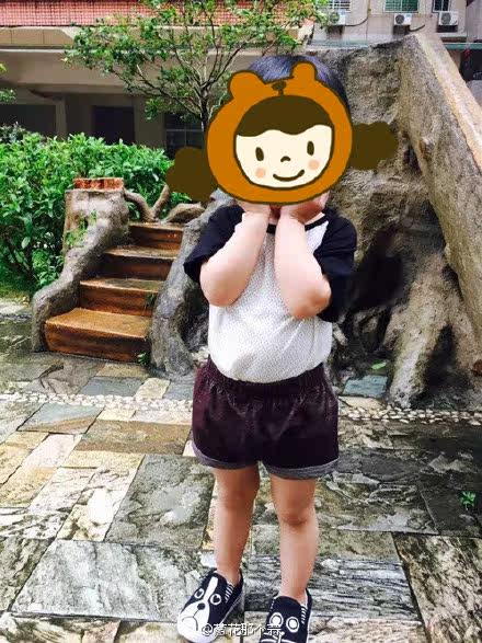 男女宝宝拼接牛奶丝网格上衣短袖T恤 【面料冰冰滑滑倍儿爽】