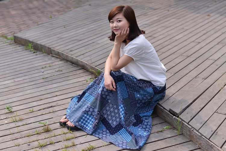 Spring Show thin Original Women Flax Cotton dress skirt Half skirt literature Elegant dressin the Women's clothing/Boutique , Skirts category - from Buy2taobao.com to provide professional Taobao agent buy service