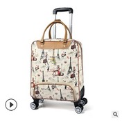 男拉杆旅行包女大容量短途可手提休闲男出差登机箱包行李袋