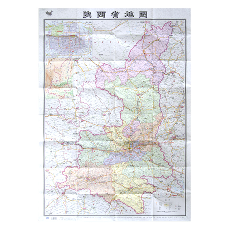【急速發貨】陝西省地圖 2018新版 行政交通旅遊地圖 1.1*0.8米 整張折疊型紙質加盒 可以寫字標記 中國分省系列地圖在類目 書籍/雜誌/報紙, 地圖/地理, 中國行政區劃圖中 - 來自Buy2taobao.com提供專業的淘寶代購服務