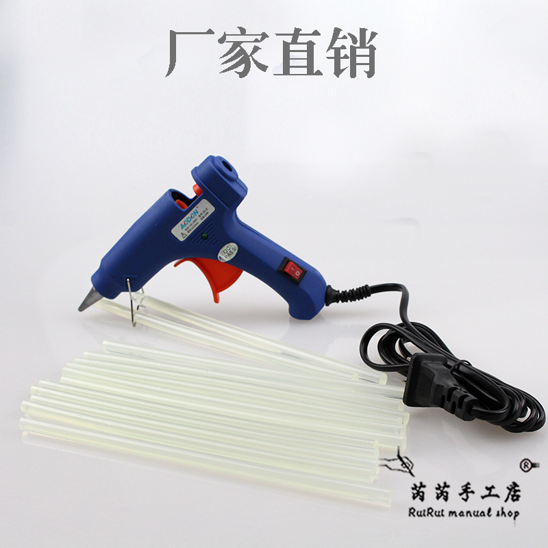 20W带开关恒温热熔胶枪胶条粘胶棒配件幼儿园DIY手工制作材料工具在类目 五金/工具, 手动工具, 其他手动工具, 热胶枪中 - 来自Buy2taobao.com提供专业的淘宝代购服务