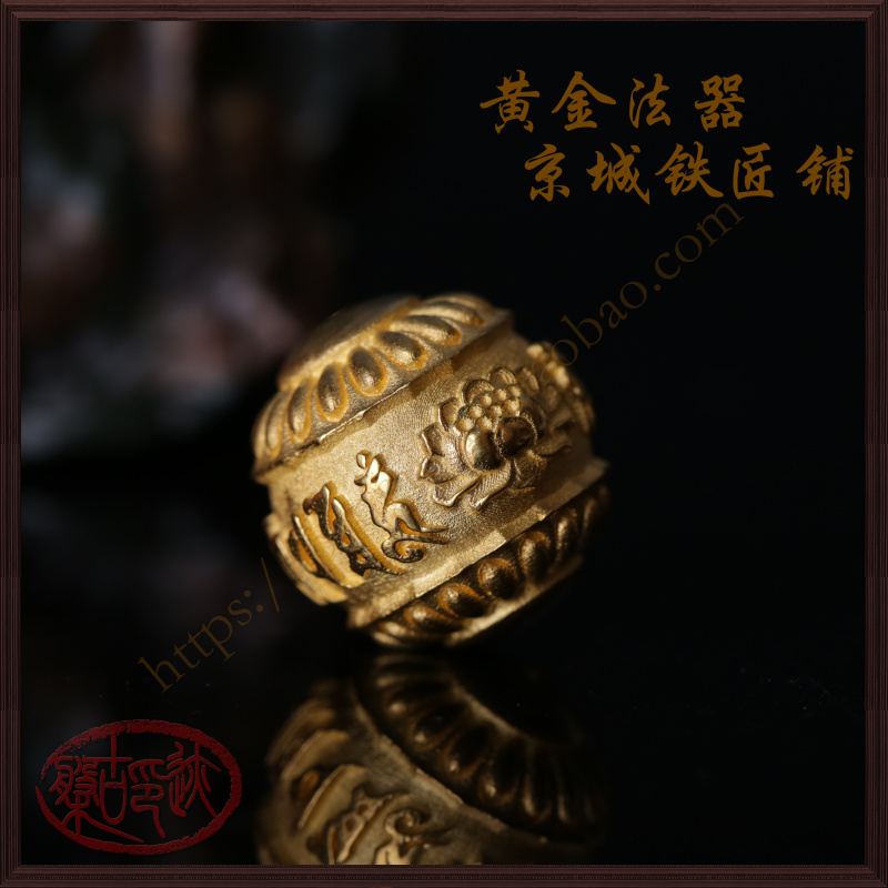 24K纯金黄金足金【六字真言隔珠】佛珠法器手串念珠DIY配件配饰在类目 珠宝/钻石/翡翠/黄金, 黄金首饰(新), 其他中 - 来自Buy2taobao.com提供专业的淘宝代购服务