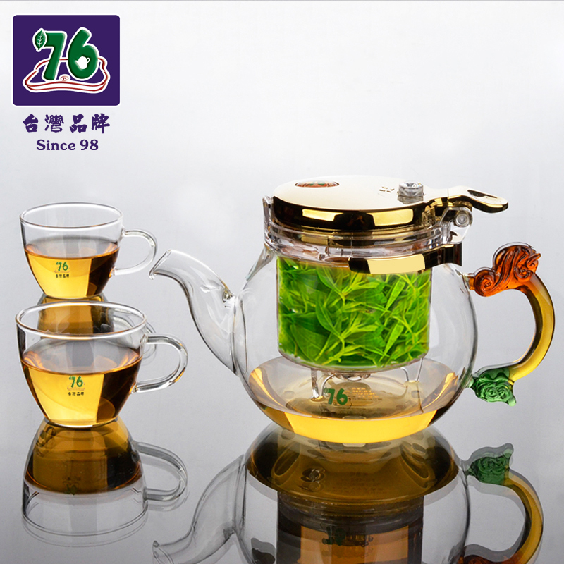 76自动泡茶壶FB-492内胆200耐热高档玻璃茶具飘逸杯台湾品牌|msdalam kategori pinggan mangkuk, set teh, teko - dari Buy2taobao.com untuk memberikan perkhidmatan ejen Taobao profesional membeli