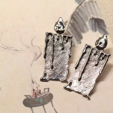 【私奔巴厘】■巴厘新派时尚风 燃烧我的爱 蜡烛银坠