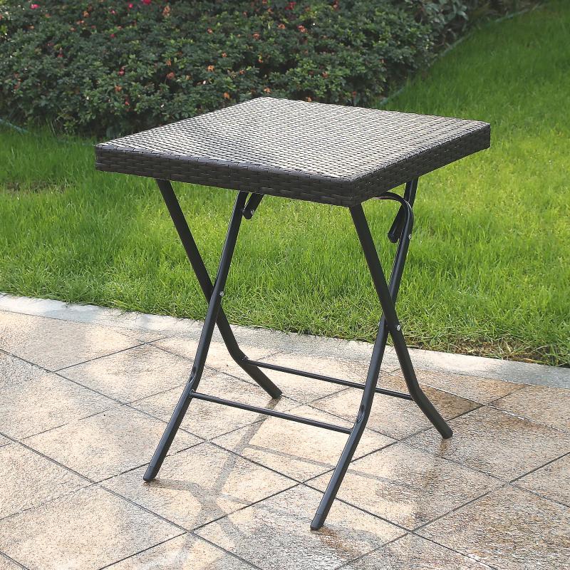 Rattan table modern fold Square table outdoors leisure time Simplicity Villa Patio tables Foldable Balcony tablein the Residential furniture , Tables , Folding table category - from Buy2taobao.com to provide professional Taobao agent buy service