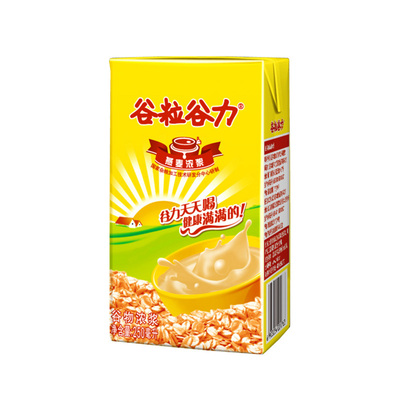 【天猫超市】谷粒谷力谷物浓浆燕麦浓浆250ml/盒 天天喝健康满满