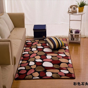 加厚珊瑚绒地毯客厅茶几，地毯卧室床边厨房，地毯地垫满铺地毯可定制