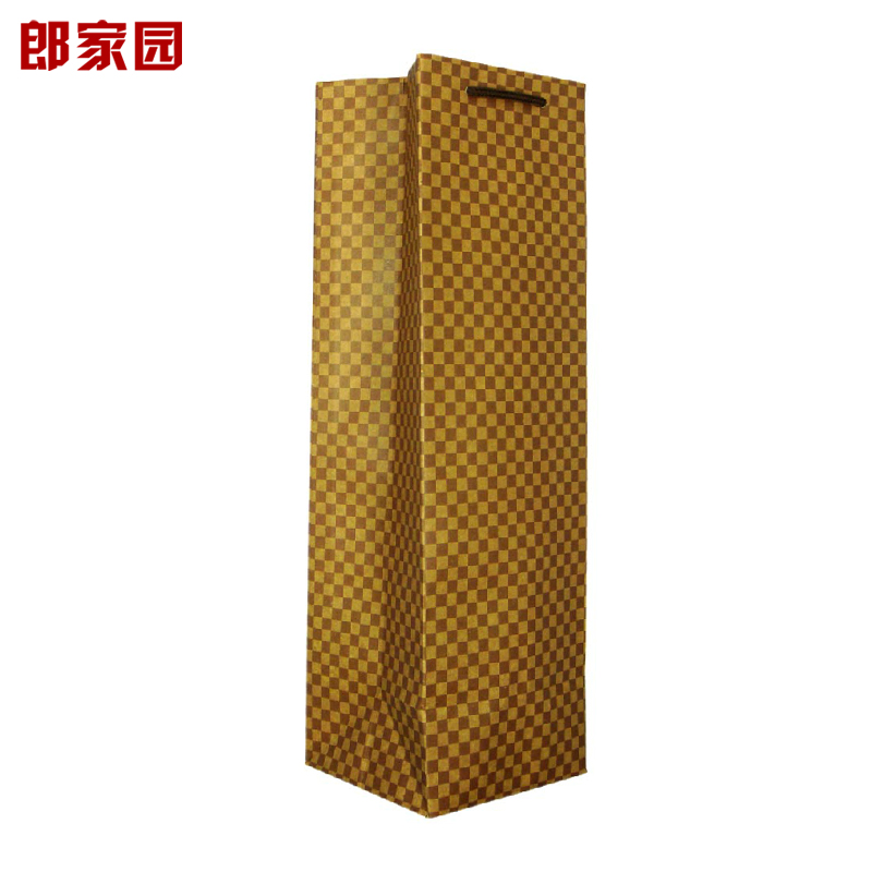 (酒袋)牛皮紙咖色小方格單支裝酒袋在類目 餐飲具, 保鮮容器/保鮮器皿, 保溫袋中 - 來自Buy2taobao.com提供專業的淘寶代購服務