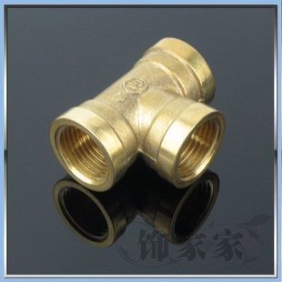 全銅加厚三通接頭內外絲/牙 燃氣管水管三通分水接頭4分 三內在類目 基礎建材, 水管管材, 其他管材連接件, 三通中 - 來自Buy2taobao.com提供專業的淘寶代購服務