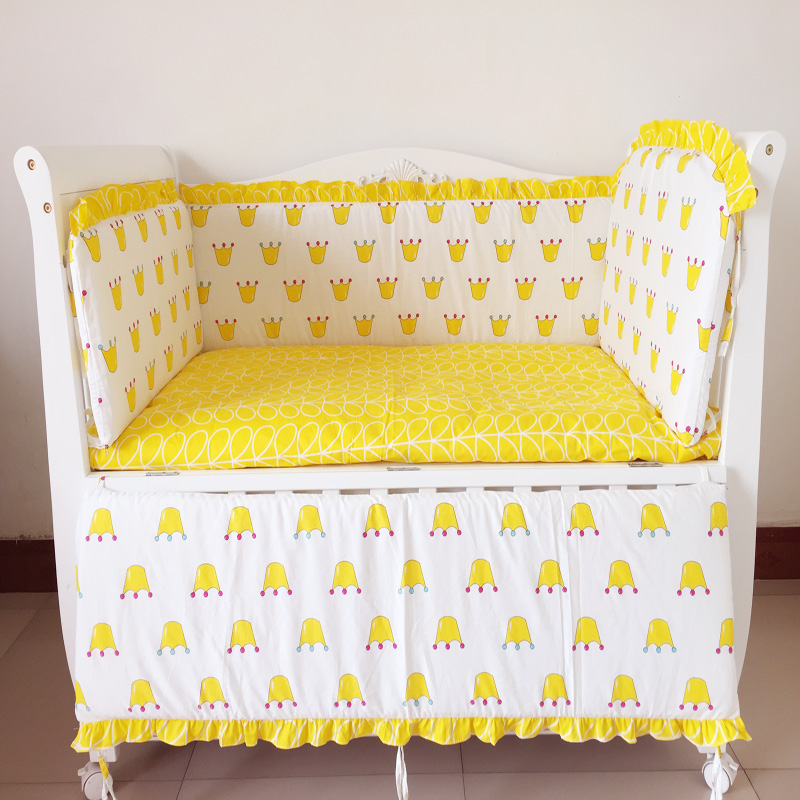 ins北欧儿童床上用品套件婴儿床床围纯棉可拆洗宝宝防撞床围定做|msdalam kategori lampin/Xihu/makan/push pelarik, beg tidur/Mat/bantal/Bedding, Bayi bayi suite produk - dari Buy2taobao.com untuk memberikan perkhidmatan ejen Taobao profesional membeli