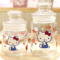 上下架计划:hello kitty可爱卡通密封罐 玻璃糖果罐 食品收纳罐 零食罐
