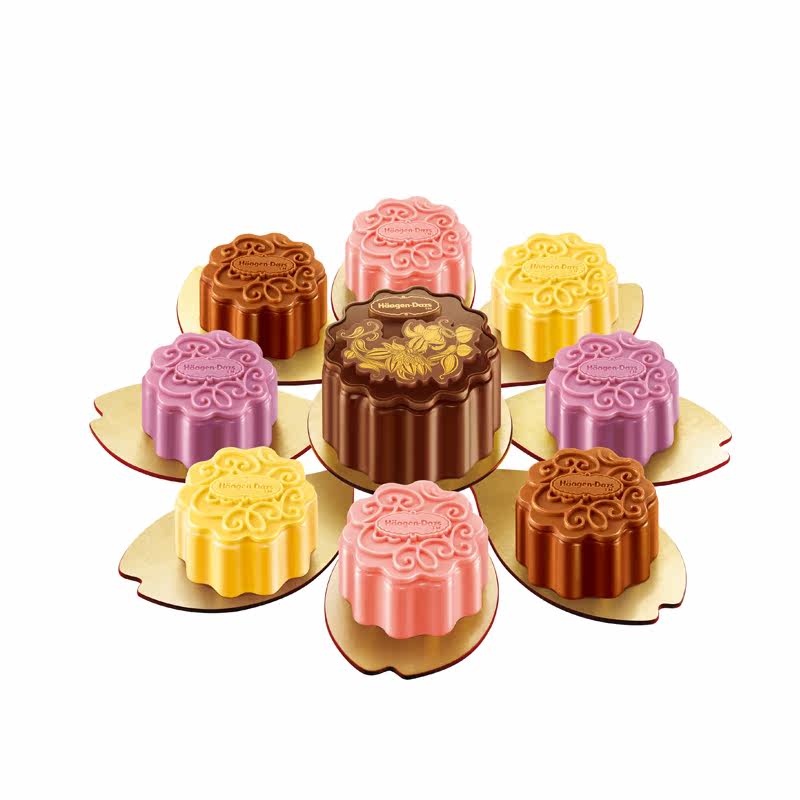 现货哈根达斯 玲珑心意 彩云追月 月亮传奇 圆满臻萃券提货券